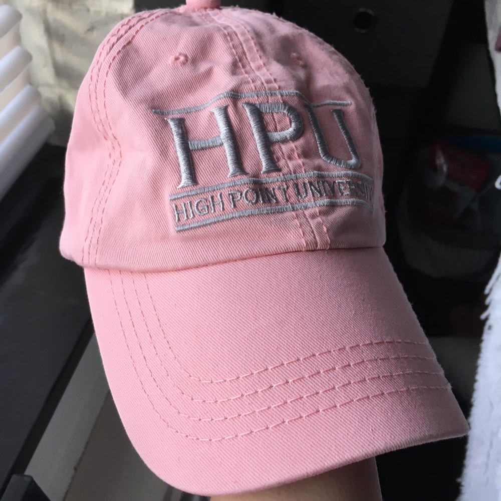 Pink High Point University Hat